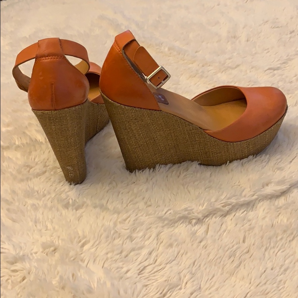 Korks by Kork-ease Orange Platforms